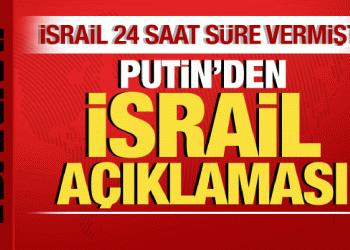 İsrail-Filistin savaşı: İsrail, 24 saat mühlet vermişti! Putin’den flaş İsrail açıklaması!