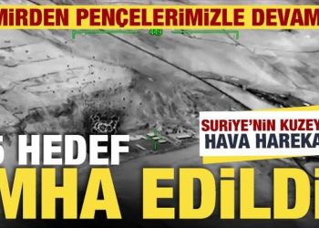 MSB duyurdu: Suriye’de 15 gaye imha edildi
